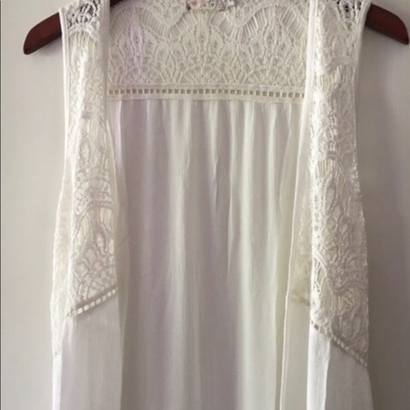Free People Ciao Bella Maxi Vest - NEW with Tags - Picture 7 of 7
